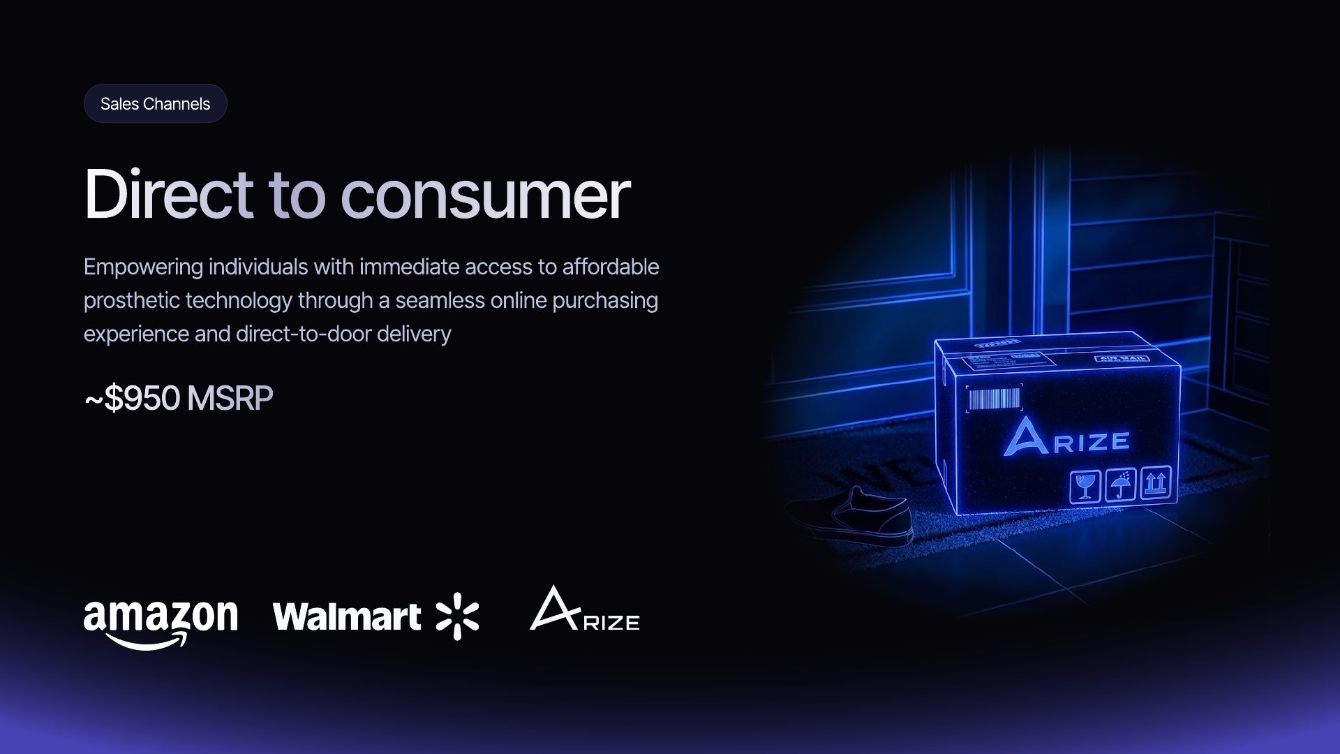 Arize pitch deck — slide 19