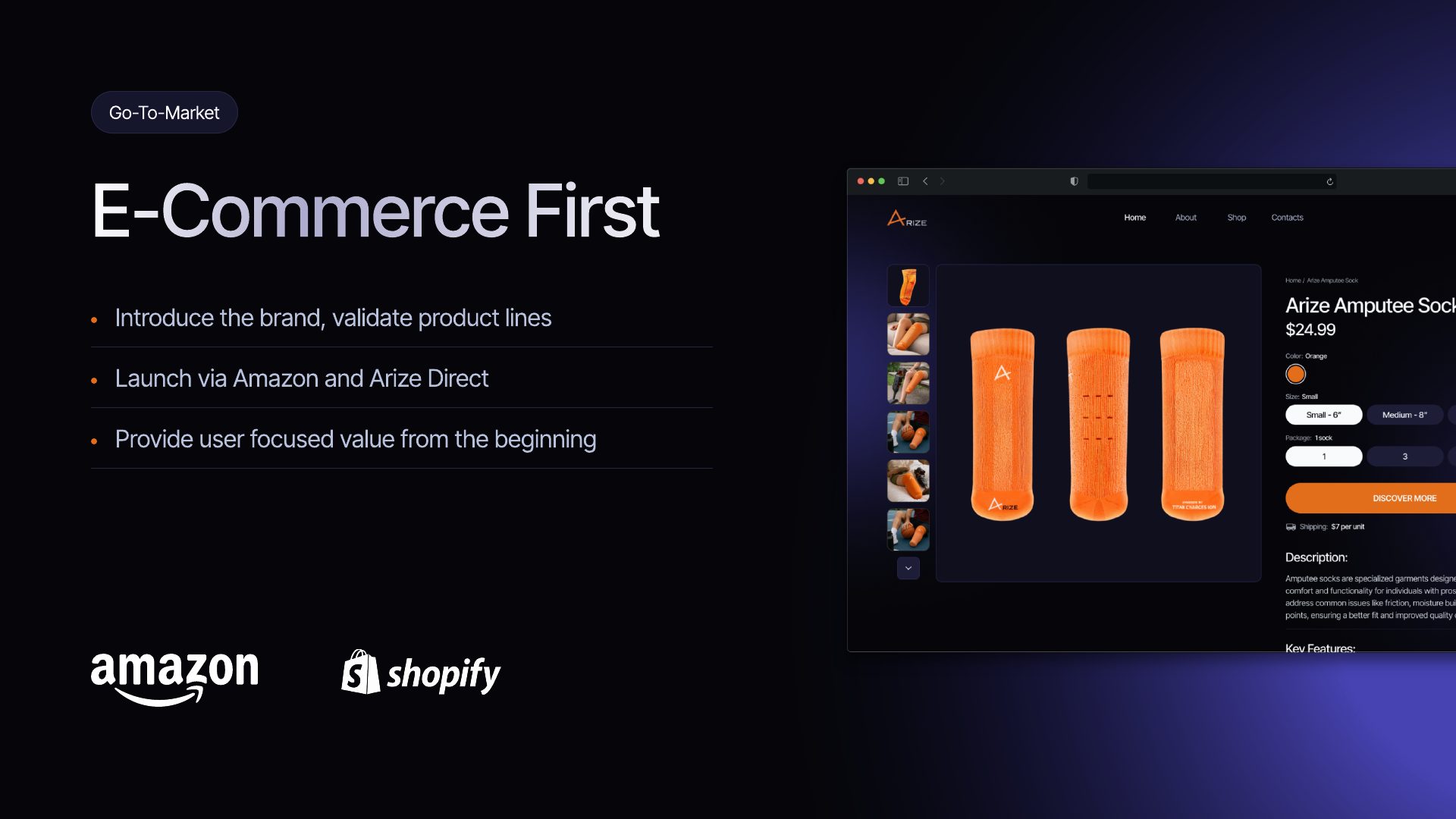 Arize pitch deck — slide 25